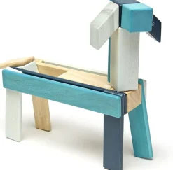 Tegu Juego De 24 Piezas De Blues - ^ Imanes, Libros Magnéticos Y Juegos Magnéticos