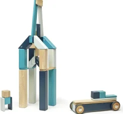 Tegu Juego De 42 Piezas De Blues - ^ Imanes, Libros Magnéticos Y Juegos Magnéticos