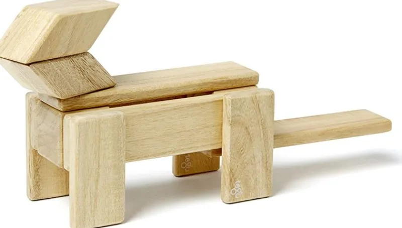 Tegu Juego De 14 Piezas Natural - ^ Imanes, Libros Magnéticos Y Juegos Magnéticos