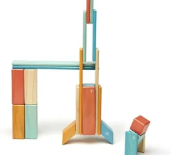 Tegu Juego De 24 Piezas Sunset - ^ Imanes, Libros Magnéticos Y Juegos Magnéticos