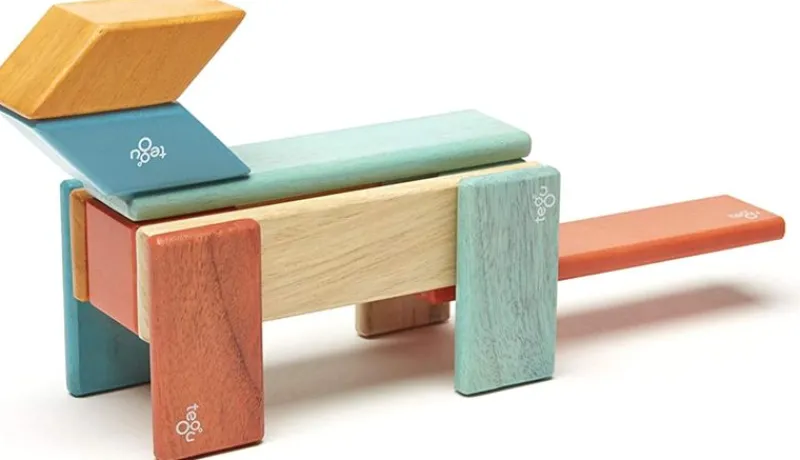 Tegu Juego De 14 Piezas Sunset - ^ Imanes, Libros Magnéticos Y Juegos Magnéticos