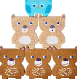Haba Juego De Apilamiento Acrobatas Del Bosque - ^ Juegos De Habilidad