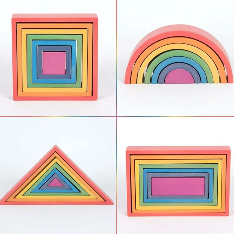 TickiT Juego De Arquitectos Del Arco Iris - ^ Otros Juegos De Construcción