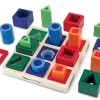 Melissa & Doug Juego De Clasificacion Y Secuencia De Formas - ^ Aprender Divirtiéndose