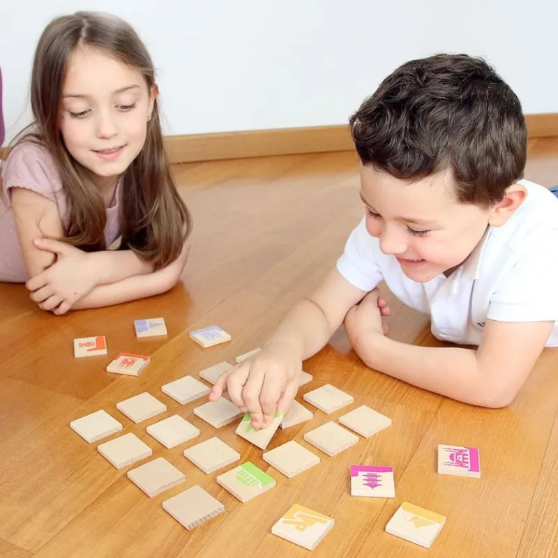 Milaniwood Juego De Domino Globe-Trotter - ^ Dominos, Loto Et Memory