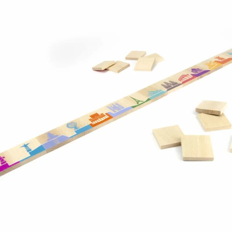 Milaniwood Juego De Domino Globe-Trotter - ^ Dominos, Loto Et Memory