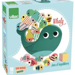 Vilac Juego De Equilibrio De Whaly - ^ Juegos De Habilidad