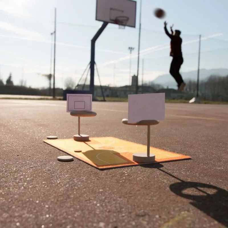 Milaniwood Juego De Fichas De Baloncesto - ^ Juegos De Habilidad