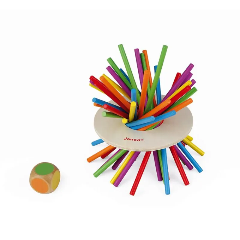 Janod Juego De Habilidad Crazy Sticks - ^ Otros Juegos De Construcción