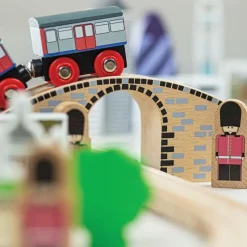 Bigjigs Toys Juego De Tren Ciudad De Londres - ^ Rutas Del Tren Brio