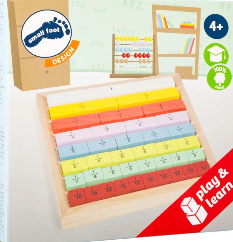 Small foot company Juego Educativo Fracciones - ^ Aprender Divirtiéndose