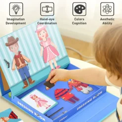 Mideer Juego Magnetico Me Disfrazo - ^ Imanes, Libros Magnéticos Y Juegos Magnéticos