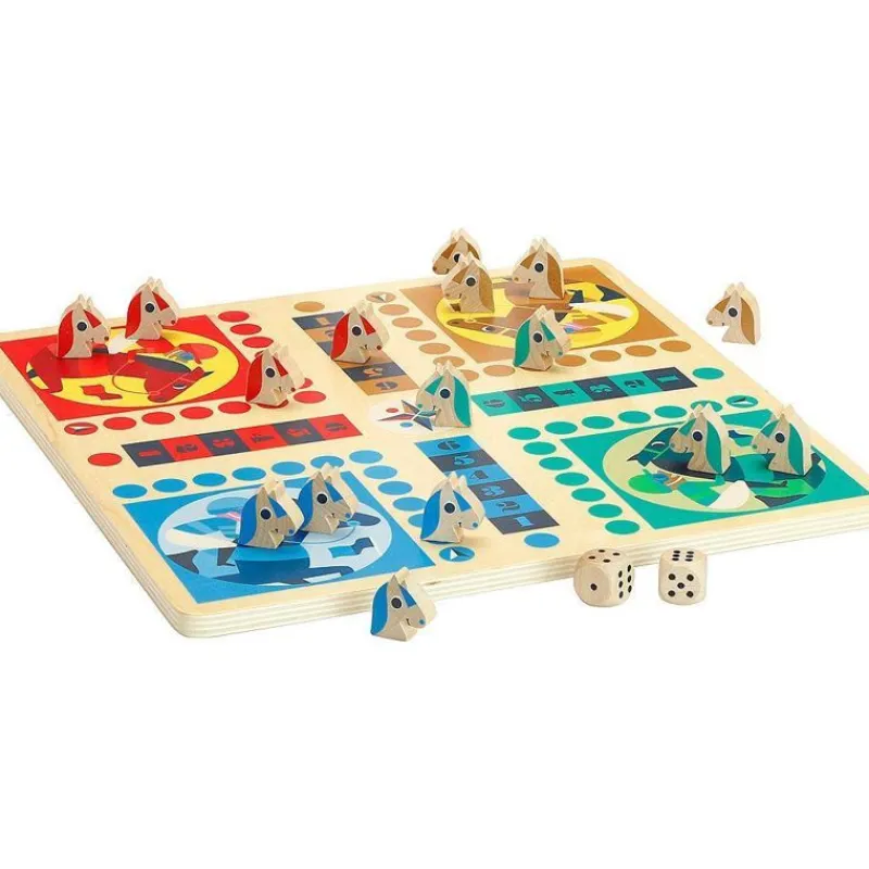 Vilac Juego Oca-Parchis Ingela P.Arrhenius - ^ Ajedrez, Damas, Caballitos...