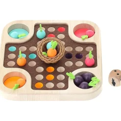 Vilac Juegos De Caballos Pequeños Con Verduras De La Huerta - ^ Juegos De Mesa