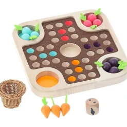 Vilac Juegos De Caballos Pequeños Con Verduras De La Huerta - ^ Juegos De Mesa