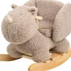 Nattou Juguete Mecedor Teddy El Rinoceronte Gris Pardo - ^ Escalas