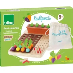Vilac Keskipouss Con Verduras De La Huerta - ^ Juegos De Puzzle, Estrategia Y Logica