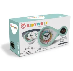 Kidywolf Kidyalarm Reloj Despertador Educativo Verde - ^ Relojes Despertadores, Marcos De Fotos, Medidores De Altura, Espejos...
