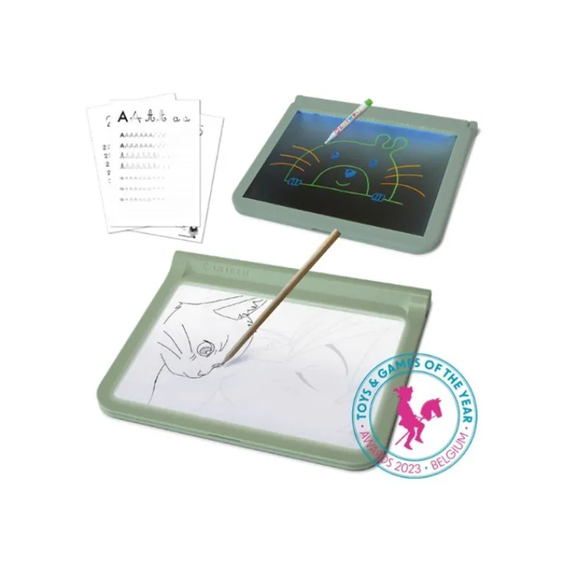 Kidywolf Kidydraw-Pro Tableta De Dibujo Luminosa 2 In 1 - ^ Cuadros, Caballetes...