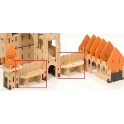 Ardennes Toys Kit Chemin De Ronde - ^ Otros Juegos De Construcción