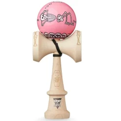 KROM Kendama Jody Bartons Skeletons Pink - ^ Diabolos Y Malabares