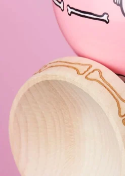 KROM Kendama Jody Bartons Skeletons Pink - ^ Diabolos Y Malabares