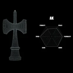KROM Kendama Jody Bartons Ufo - ^ Diabolos Y Malabares
