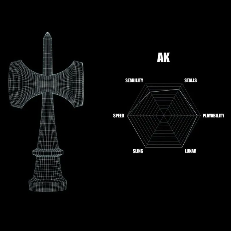 KROM Kendama Jody Bartons Ufo - ^ Diabolos Y Malabares