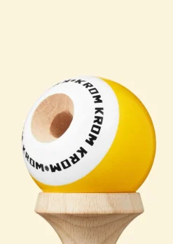 KROM Kendama Pop Lol Amarillo - ^ Diabolos Y Malabares