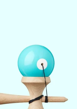 KROM Kendama Pop Lol Azul Cielo - ^ Diabolos Y Malabares