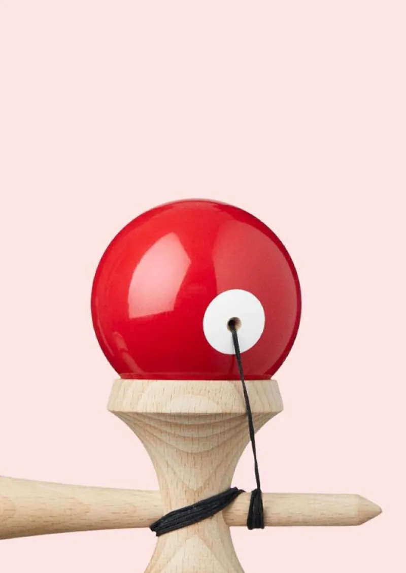 KROM Kendama Pop Lol Rojo - ^ Diabolos Y Malabares