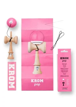 KROM Kendama Pop Lol Rosa - ^ Diabolos Y Malabares