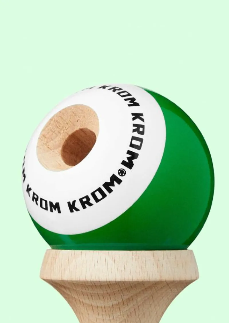 KROM Kendama Pop Lol Verde Oscuro - ^ Diabolos Y Malabares