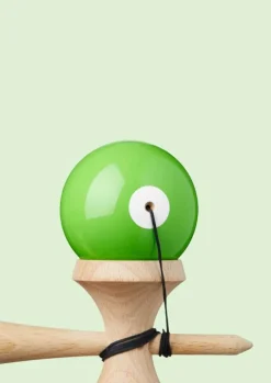 KROM Kendama Pop Lol Verde Lima - ^ Diabolos Y Malabares