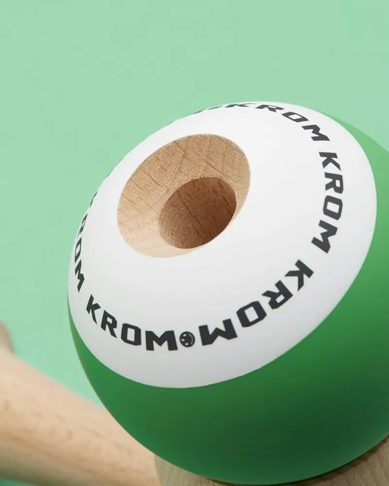 KROM Kendama Pop Verde Oscuro - ^ Diabolos Y Malabares