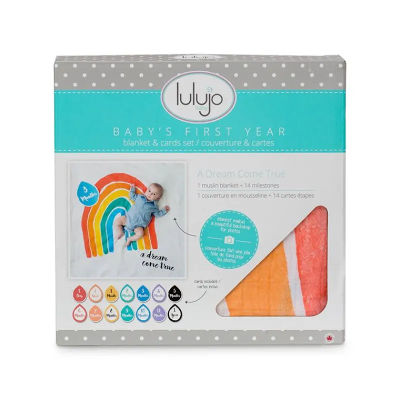 Lulujo La Caja De Mi Primer Ano - Un Sueno Hecho Realidad - ^ Mantas Y Pañales