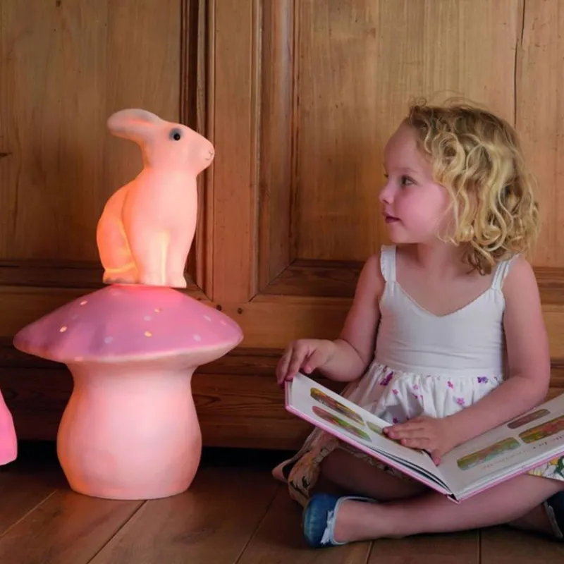 Egmont Toys Lampara Grande De Color Rosa Con Forma De Seta - ^ Linternas Y Lámparas De Noche