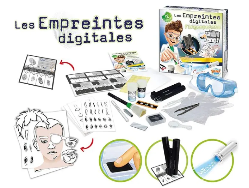 Buki France Les Empreintes Digitales - ^ Descubrimiento De La Ciencia