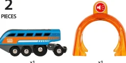 Brio Locomotora Con Grabadora De Voz - ^ Locomotoras, Vagones Y Trenes Brio