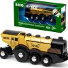 Brio Locomotora Multifuncion Dorada - ^ Locomotoras, Vagones Y Trenes Brio