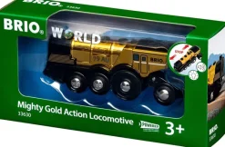 Brio Locomotora Multifuncion Dorada - ^ Locomotoras, Vagones Y Trenes Brio