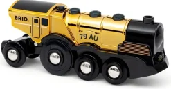 Brio Locomotora Multifuncion Dorada - ^ Locomotoras, Vagones Y Trenes Brio