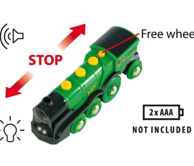 Brio Locomotora Multifuncion Verde - ^ Locomotoras, Vagones Y Trenes Brio