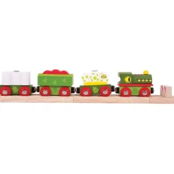 Bigjigs Toys Locomotora Y Vagones Dinosaurio - ^ Locomotoras, Vagones Y Trenes Brio