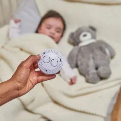 Nattou Luz De Noche De Peluche Oso Sleepy - Gris - ^ Linternas Y Lámparas De Noche