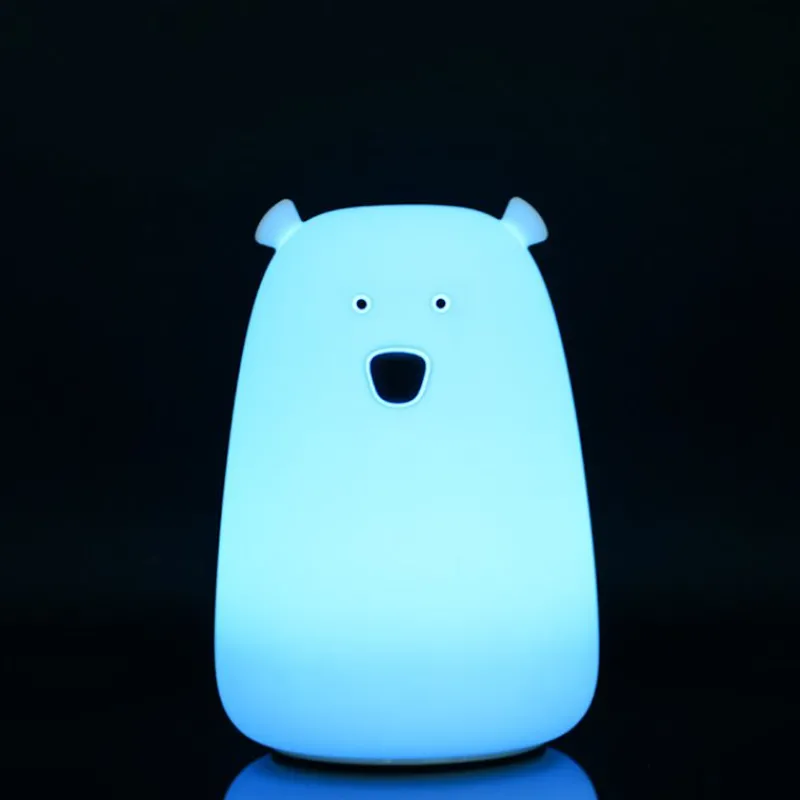 Little L Luz Nocturna Big Ours - Azul - ^ Linternas Y Lámparas De Noche