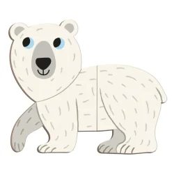 Janod Magneti'Book Animales Polares - ^ Imanes, Libros Magnéticos Y Juegos Magnéticos