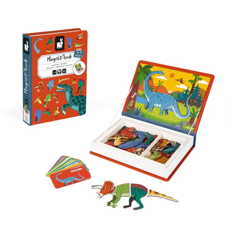 Janod Magneti'Book Dinosaurios - ^ Imanes, Libros Magnéticos Y Juegos Magnéticos