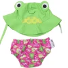 Zoocchini Maillot Y Gorra De Rana (6-12M) - ^ Barcos, Juguetes Para El Agua Y La Playa