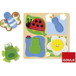 Goula Materiales Y Formas De La Campana De Rompecabezas - ^ Puzzles Para Niños